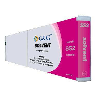 Premium Quality Magenta Solvent Ink compatible with the Mimaki SS2 MA-440