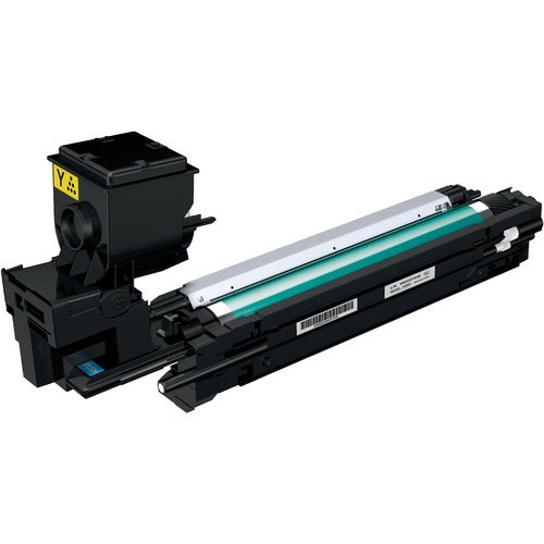 Premium Quality Yellow Toner Cartridge compatible with the Konica Minolta A0WG07F