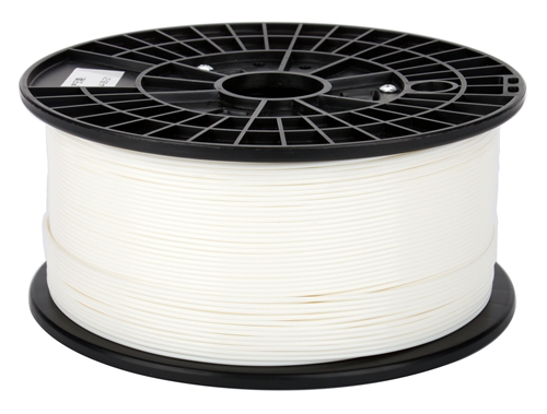 Premium Quality White ABS 3D Filament compatible with the Universal PFABSWH-B