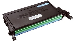 Premium Quality High Capacity Cyan Laser Toner Cartridge compatible with the Dell 330-3792