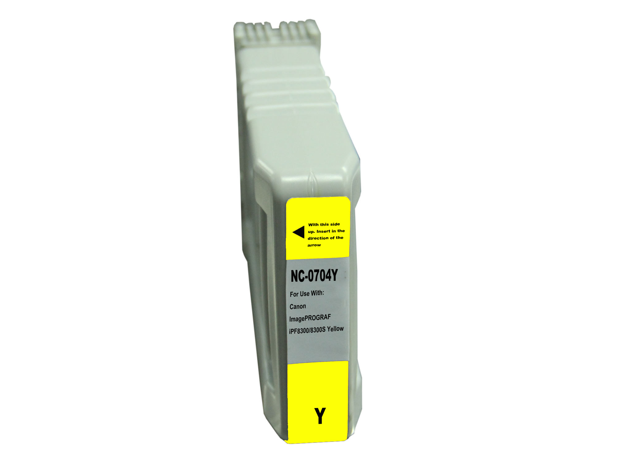 Premium Quality Yellow Inkjet compatible with the Canon (PFI-704Y) 3864B001AA