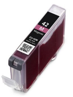 Premium Quality Magenta Inkjet Cartridge compatible with the Canon (CLI-42M) 6386B002