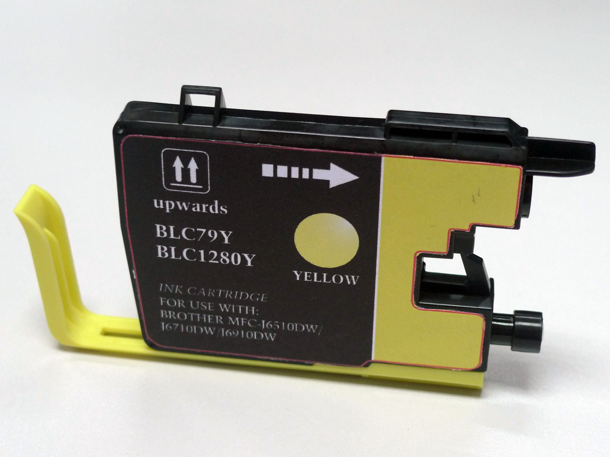 Premium Quality High Yield Yellow Inkjet Cartridge compatible with the Brother LC79Y
