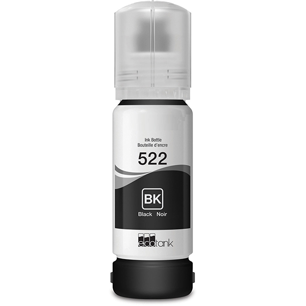 Premium Quality Black Ink Bottle compatible with Epson T522120-S (Epson T522)