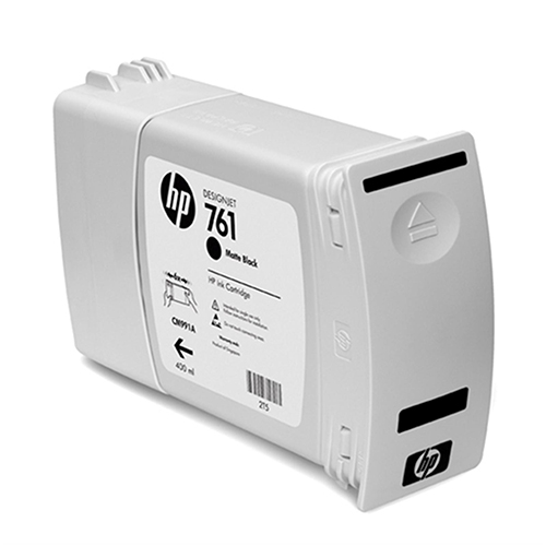 Premium Quality Matte Black Ink Cartridge compatible with the HP (HP 761) CM991A
