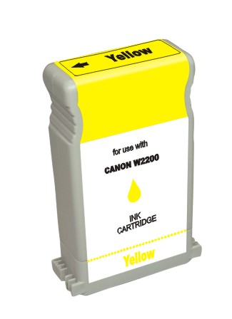 Premium Quality Yellow Inkjet Cartridge compatible with the Canon BCI1302Y
