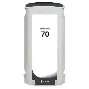 Premium Quality Matte Black Pigment Inkjet Cartridge compatible with the HP (HP 70) C9448A