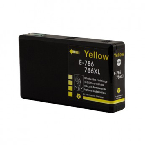 Premium Quality High Capacity Yellow Inkjet Cartridge compatible with the Epson (Epson 786XL. 788XL) T786XL420. T788XL420