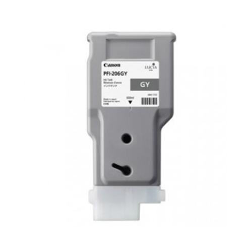 Premium Quality Gray Ink Cartridge compatible with the Canon (PFI-206GY) 5312B001