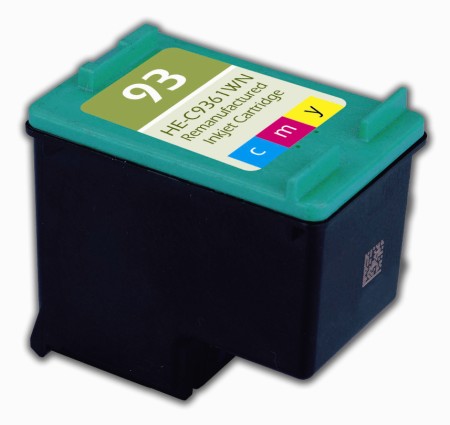Premium Quality Tri-Color Inkjet Cartridge compatible with the HP (HP 93) C9361WN