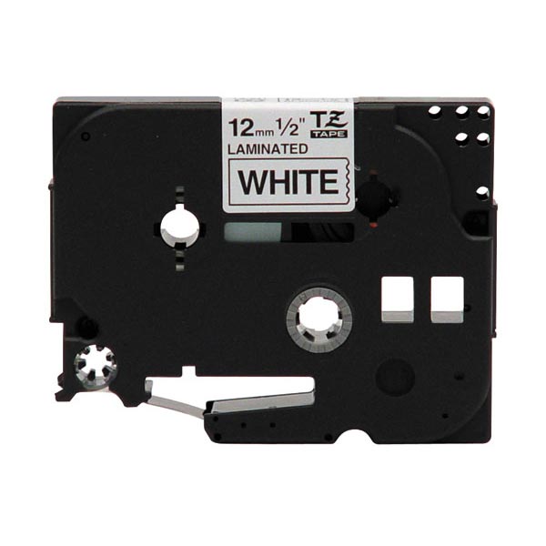 Genuine OEM Black Print on Clear Label Tape compatible with the Brother TZe-131/TZ-131