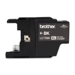 Premium Quality Black Inkjet Cartridge compatible with the Brother LC75BK
