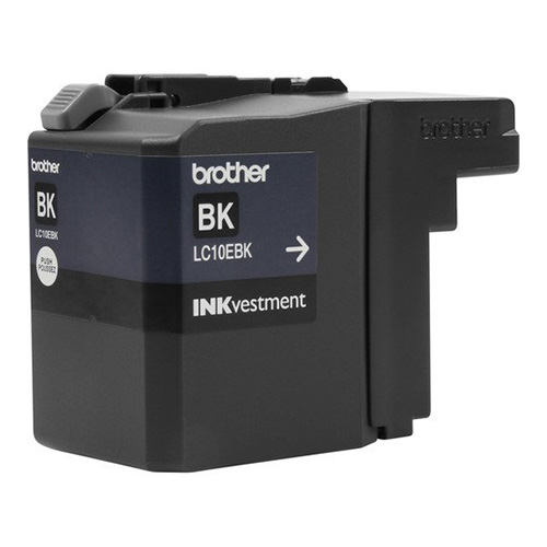 Premium Quality Super High Capacity Black Inkjet Cartridge compatible with the Brother LC10EBk