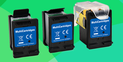 Ninestar Eco-saver inkjet for HP N9K04AN (HP 65X Black). equal to 3 HP 65xl Bk Cartridges