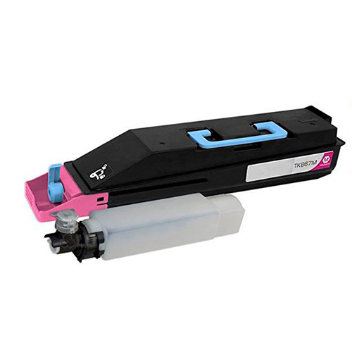 Premium Quality Magenta Toner compatible with the Kyocera Mita TK867M