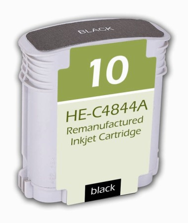 Premium Quality Black Inkjet Cartridge compatible with the HP (HP 10) C4844A
