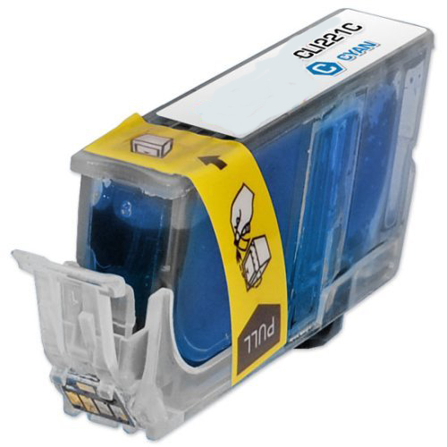 Premium Quality Cyan Inkjet Cartridge compatible with the Canon (CLI-221C) 2947B001