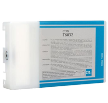 Premium Quality Cyan Pigment Inkjet Cartridge compatible with the Epson T603200