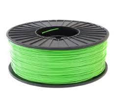 Premium Quality Green ABS 3D Filament compatible with the Universal PFABSGR-3