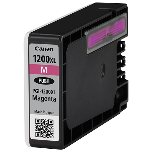 Premium Quality High Capacity Magenta Inkjets compatible with the Canon (PGI-1200xl M) 9197B001