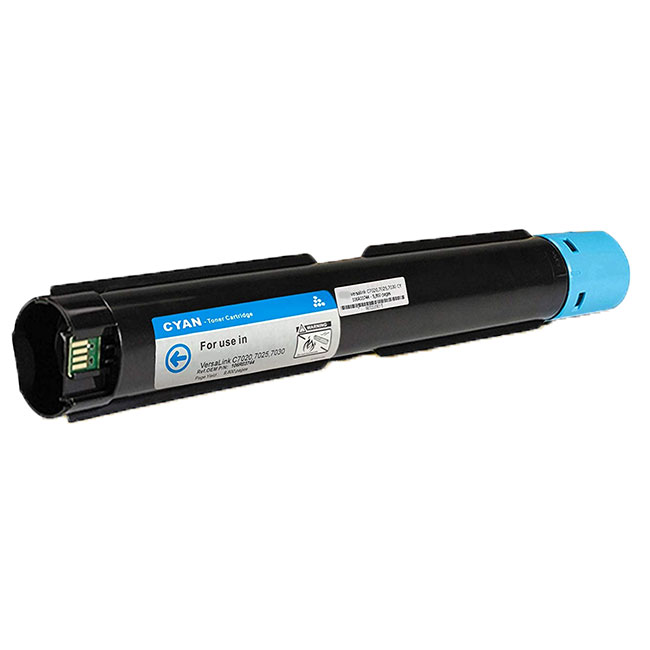 Premium Quality Cyan Toner Cartridge compatible with Xerox 106R03744