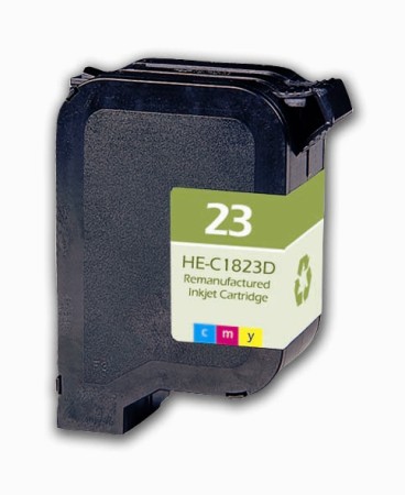 Premium Quality Color Inkjet Cartridge compatible with the HP (HP 23) C1823D