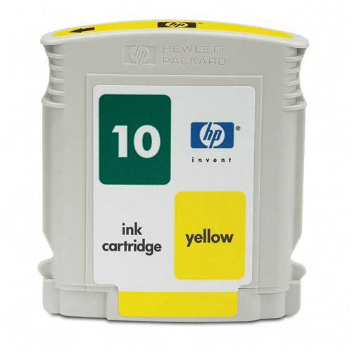 Premium Quality Yellow Inkjet Cartridge compatible with the HP (HP 10) C4842A