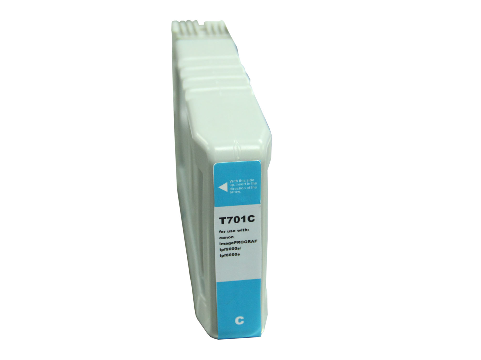 Premium Quality Cyan Inkjet Cartridge compatible with the Canon PFI701C