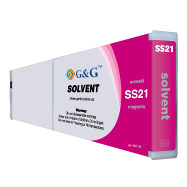 Premium Quality Magenta Mid-Solvent Ink compatible with the Mimaki SS21 MA-440