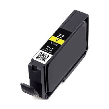 Premium Quality Yellow Inkjet Cartridge compatible with the Canon (PGI-72Y) 6406B002
