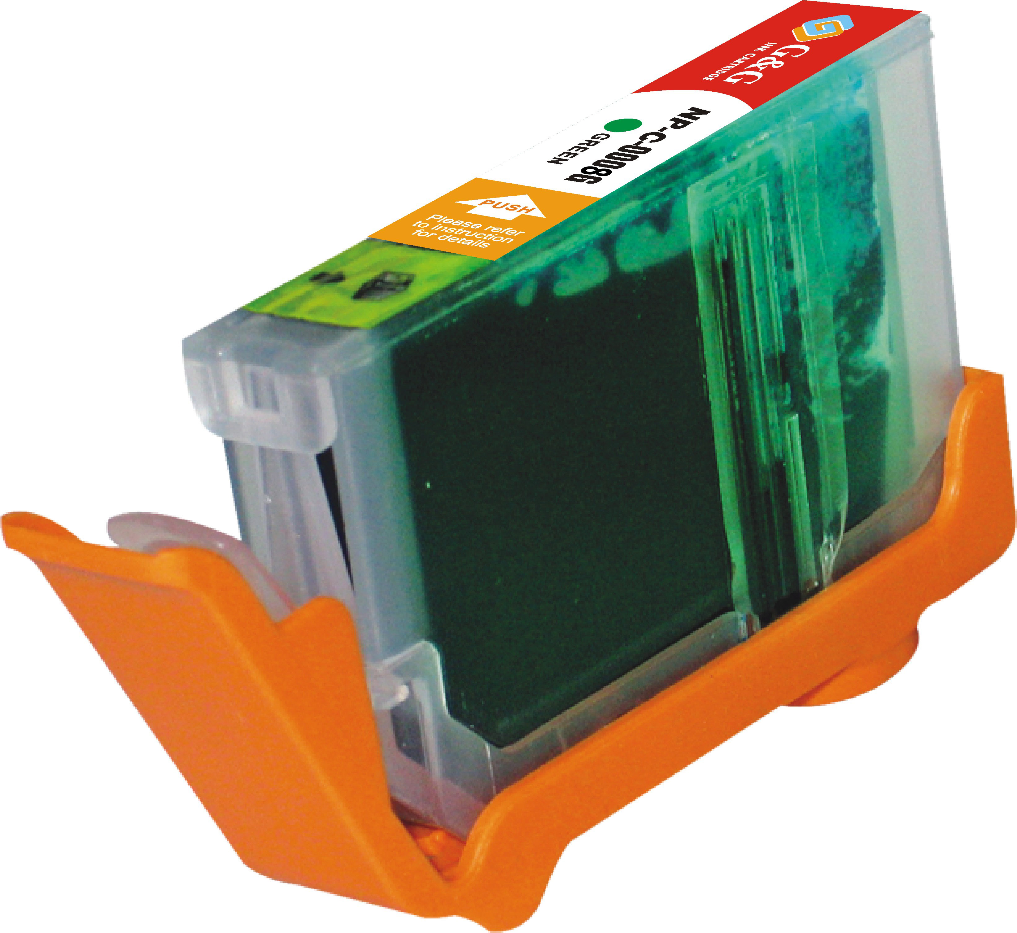 Premium Quality Green Inkjet Cartridge compatible with the Canon (CLI-8G. Canon 8) 0627B002