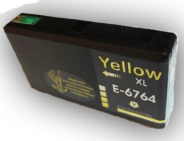 Premium Quality High Yield Yellow Inkjet Cartridge compatible with the Epson (Epson 676XL) T676XL420