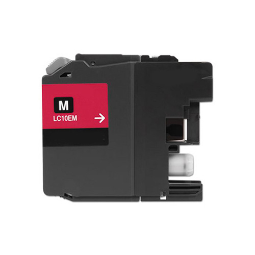 Premium Quality Super High Capacity Magenta Inkjet Cartridge compatible with the Brother LC10EM