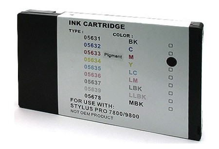Premium Quality Magenta Pigment Inkjet Cartridge compatible with the Epson T563300