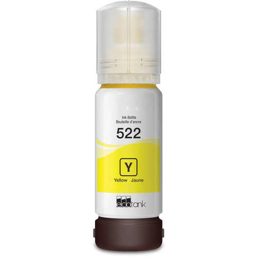 Premium Quality Yellow Ink Bottle compatible with Epson T522420-S (Epson T522)