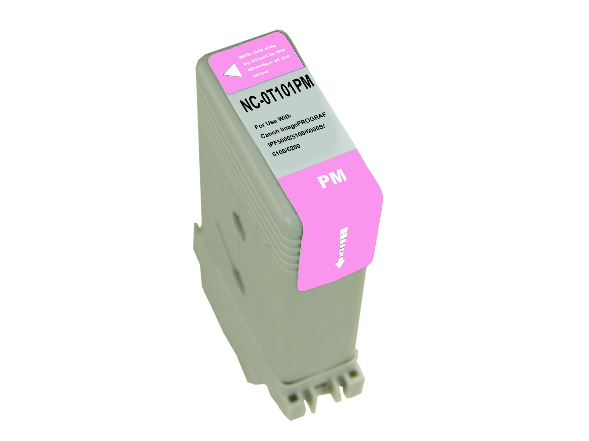 Premium Quality Photo Magenta Pigment Inkjet Cartridge compatible with the Canon PFI101PM