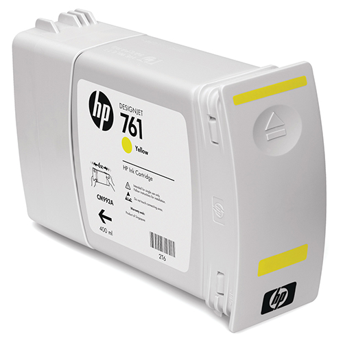 Premium Quality Yellow Ink Cartridge compatible with the HP (HP 761) CM992A