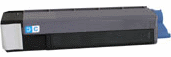 Premium Quality Cyan Toner Cartridge compatible with the Okidata 43324468