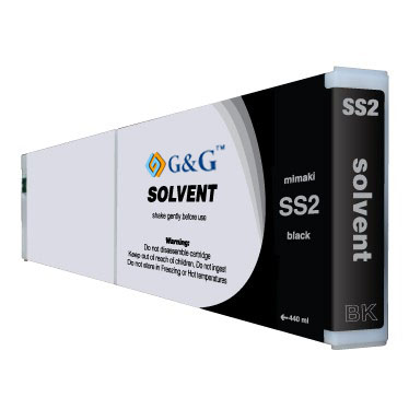 Premium Quality Black Solvent Ink compatible with the Mimaki SS2 BK-440