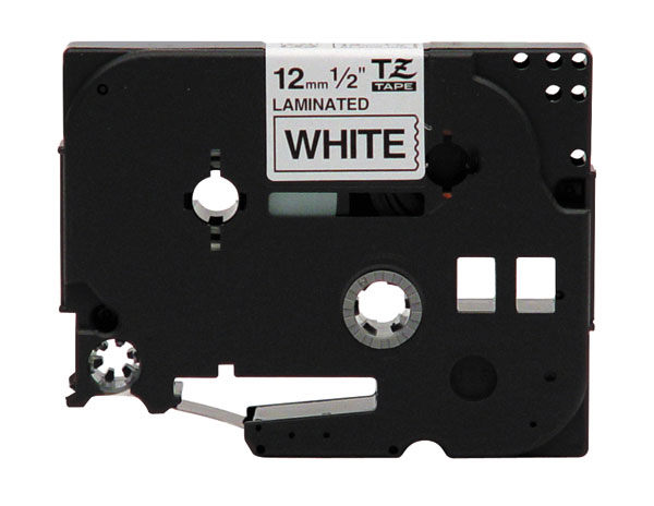 Premium Quality Black on White P-Touch Label Tape compatible with the Brother (TZ251) TZe251