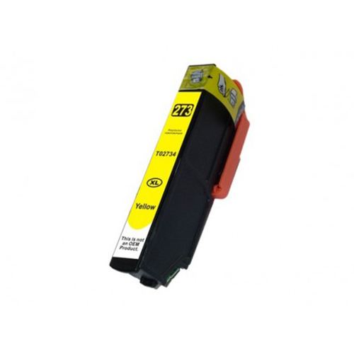 Premium Quality High Capacity Yellow Inkjet Cartridge compatible with the Epson (Epson 273XL) T273XL420