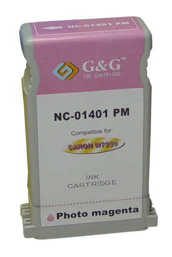 Premium Quality Photo Magenta Inkjet Cartridge compatible with the Canon BCI1401PM