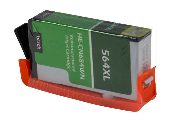Premium Quality High Yield Black Inkjet Cartridge compatible with the HP (HP 564xl) CN684WN
