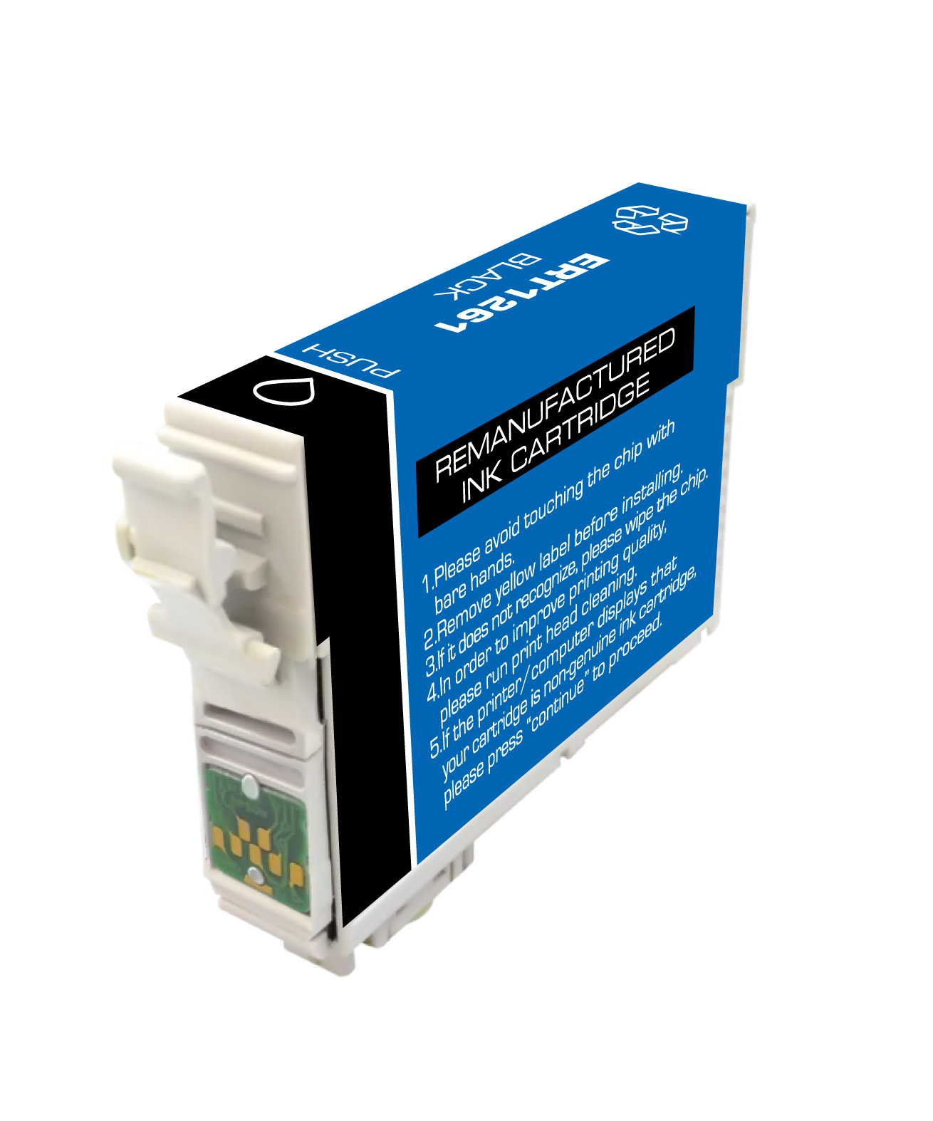 Premium Quality Black Inkjet Cartridge compatible with the Epson (T1261) T126120
