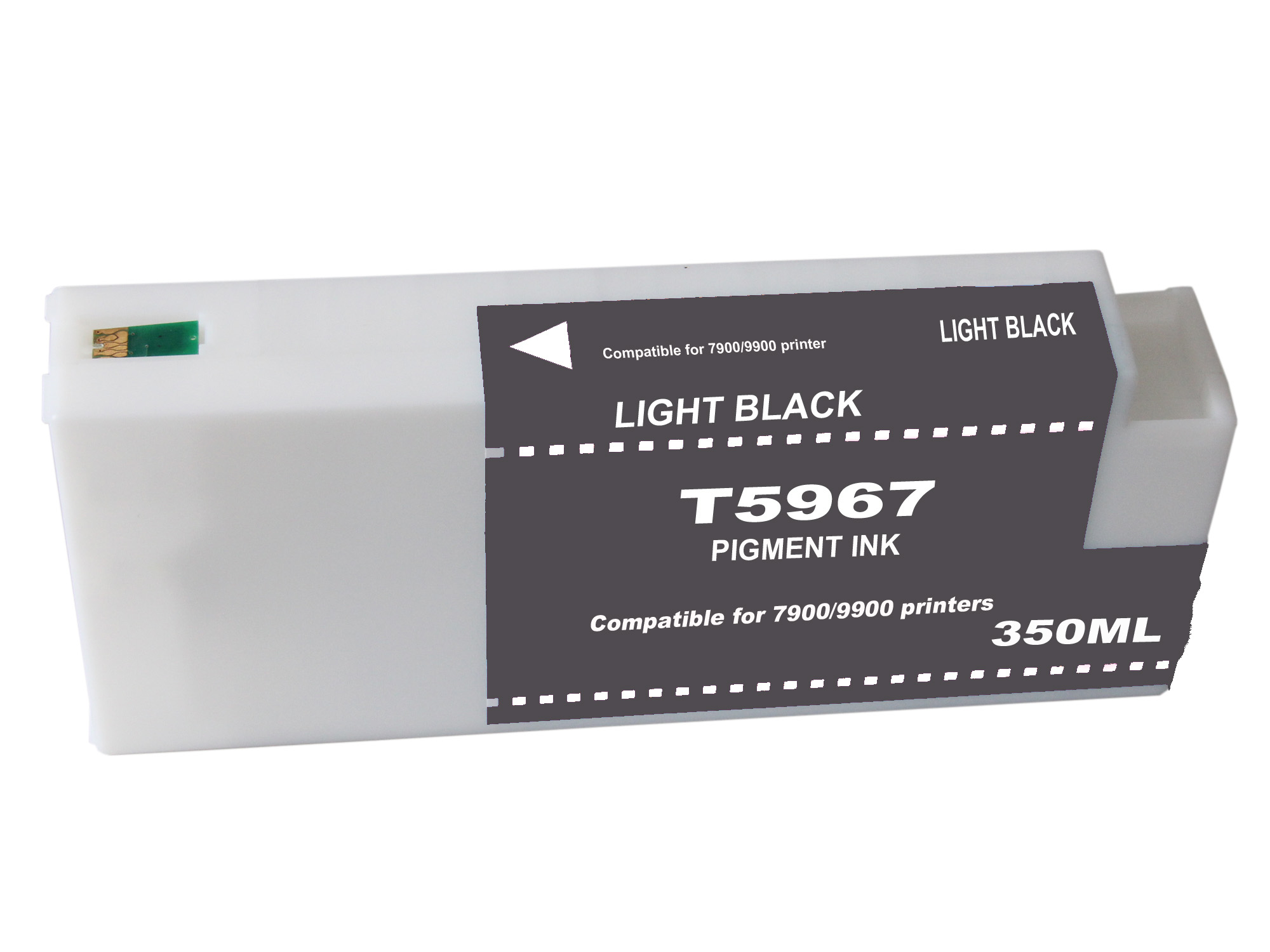 Premium Quality Light Black Inkjet Cartridge compatible with the Epson T596700
