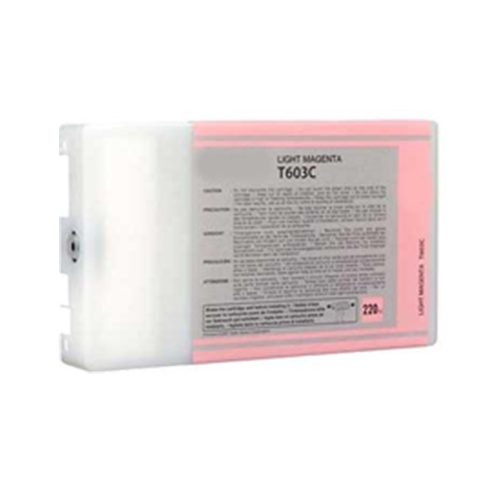Premium Quality Light Magenta Inkjet Cartridge compatible with the Epson (Epson 603) T603C00