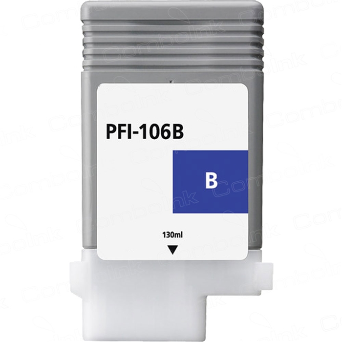 Premium Quality Blue Inkjet Cartridge compatible with the imagePROGRAF iPF6300 (PFI-106Blue) 6629B001AA