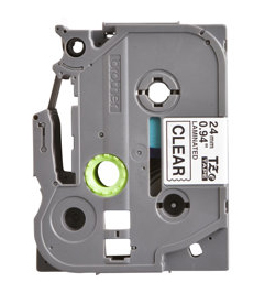 Premium Quality  Black on Transparent   P-Touch Label Tape compatible with the Brother (TZ151) TZe151