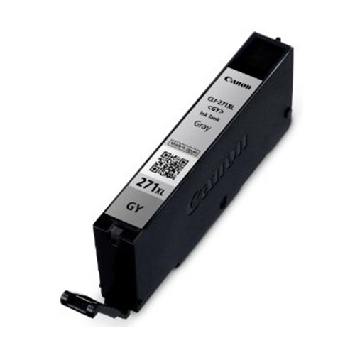 Premium Quality High Capacity Gray Ink Cartridge compatible with the Canon (CLI-271xl GY) 0340C001AA