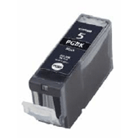 Premium Quality PigmentBlack Inkjet Cartridge compatible with the Canon (PGI-5BK/ Canon5) 0628B002